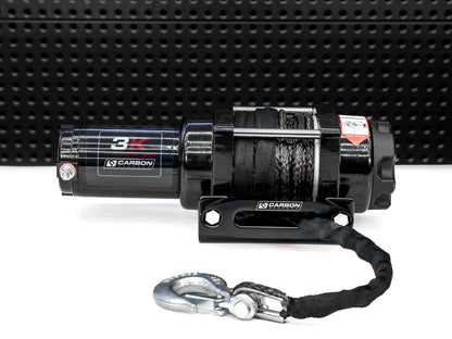 Carbon 4.5k 4500lb ATV/Trailer Winch